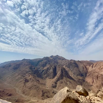 Climbing Mount Sinai